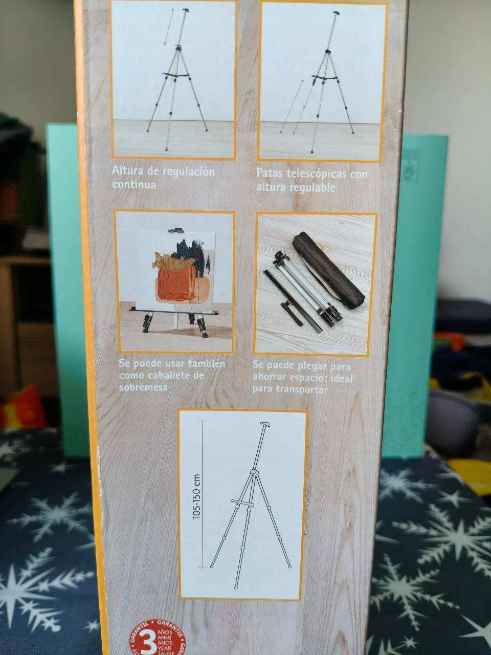 Aluminium schildersezel Crelando – photo 2